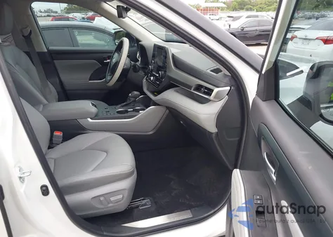 2025 Toyota Highlander Xle из США, поврежденный, VIN 5TDKDRAH4SS554972